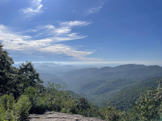 View from Preacher's Rock, North Georgia Mountains